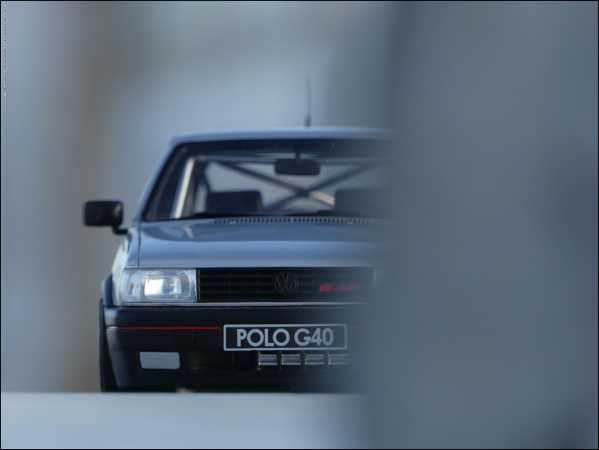 1:18 VW Polo G40 MK2 Coupe - Diamant Silber Edition inkl. OVP